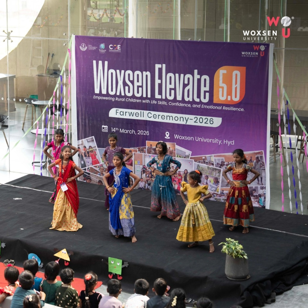 Elevate 5.0 – Woxsen University’s Month-Long Rural Development Program 2026.